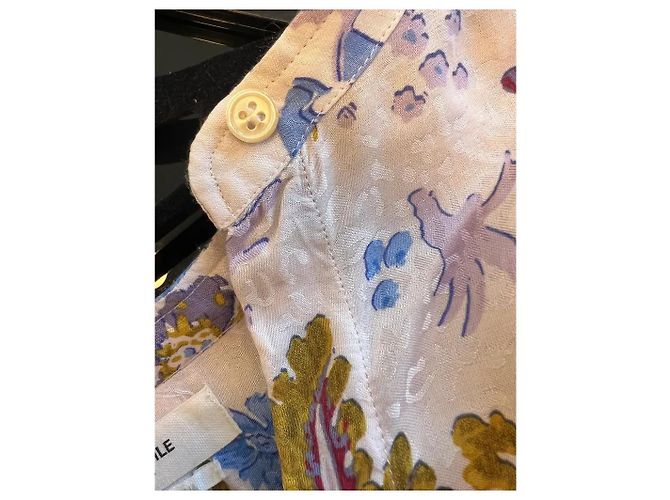 Blusa floral de algodón Isabel Marant Etoile Multicolor - vista 3