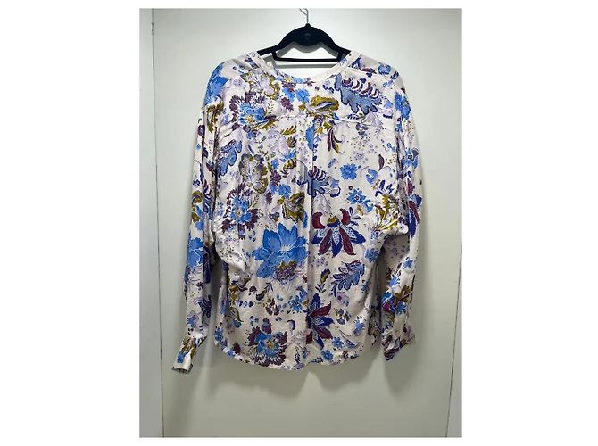 Blusa floral de algodón Isabel Marant Etoile Multicolor - vista 6