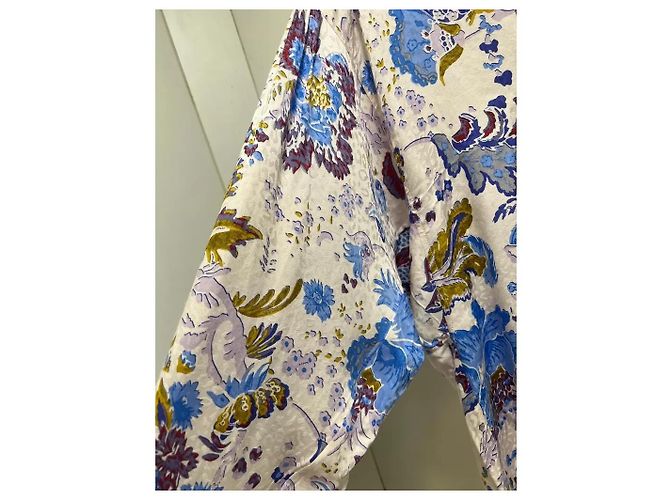 Blusa floral de algodón Isabel Marant Etoile Multicolor - vista 8