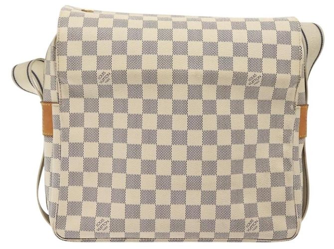 Louis Vuitton Naviglio Damier Ebene Bianco - vista 2