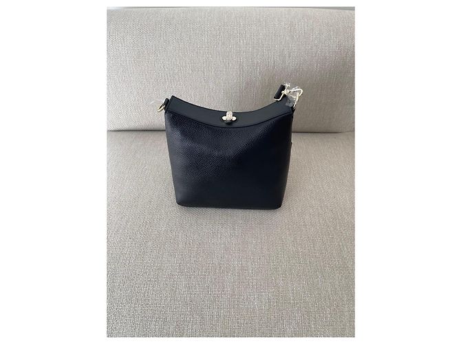 Nuovo secchiello Furla in pelle nera Nero - vista 3