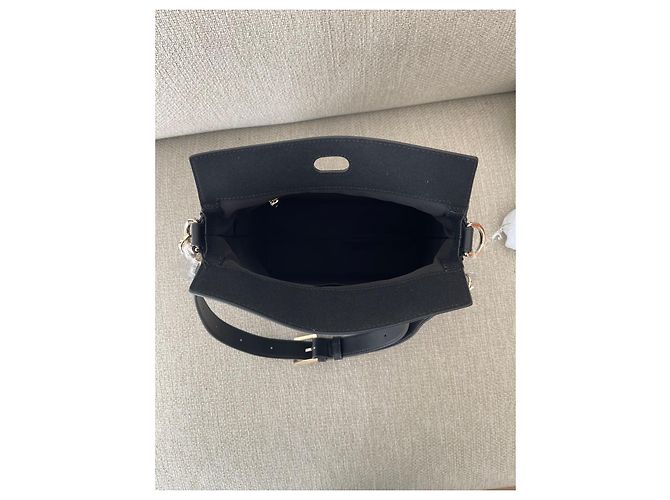 Nuovo secchiello Furla in pelle nera Nero - vista 5