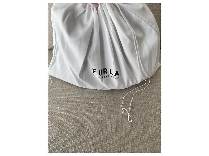 Nuovo secchiello Furla in pelle nera Nero - vista 7