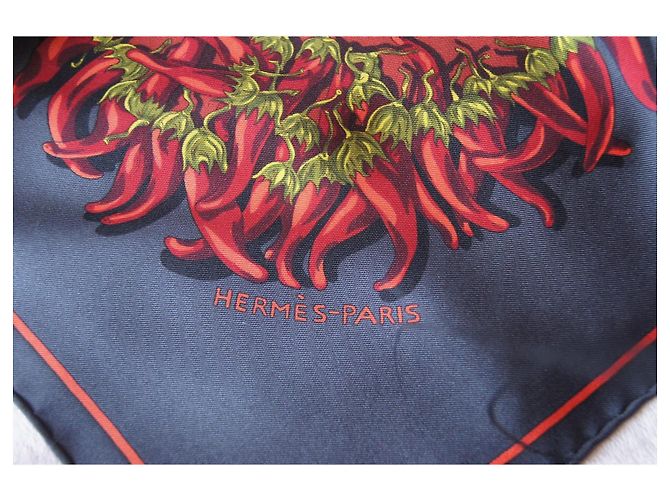 Hermès Seidentuch 90 x 90 Im Land der Gewürze Mehrfarben - Ansicht 2