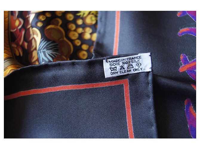 Hermès Seidentuch 90 x 90 Im Land der Gewürze Mehrfarben - Ansicht 4