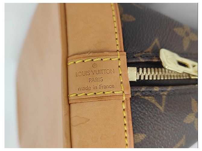 Borsa Alma Louis Vuitton in tela Monogram MM Beige - vista 6