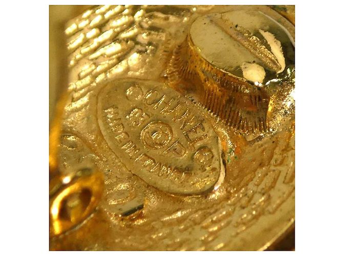Orecchini a clip in oro Chanel D'oro - vista 8