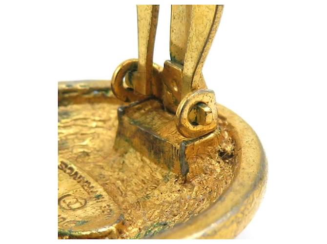 Orecchini a clip dorati Chanel D'oro - vista 10