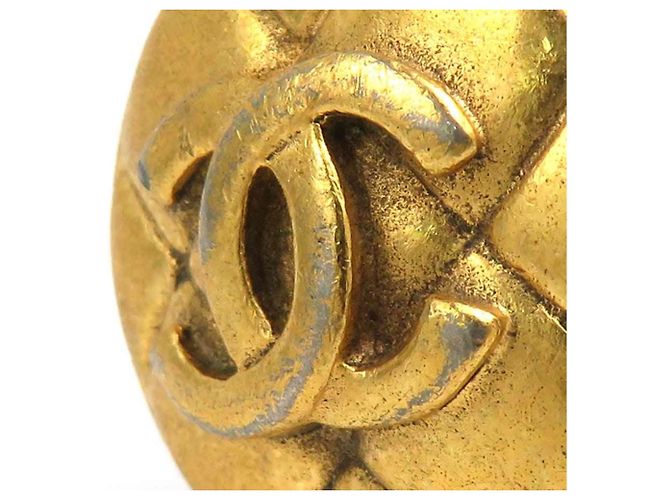 Orecchini a clip dorati Chanel D'oro - vista 8