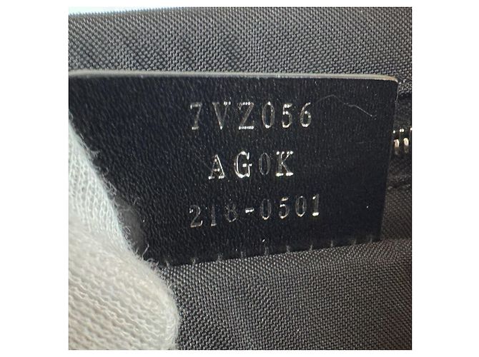 Fendi Strike Large Backpack Black Yellow - view 16