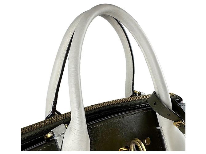 Borsa a mano in pelle City Steamer PM di Louis Vuitton Rosa Bianco Cachi - vista 10
