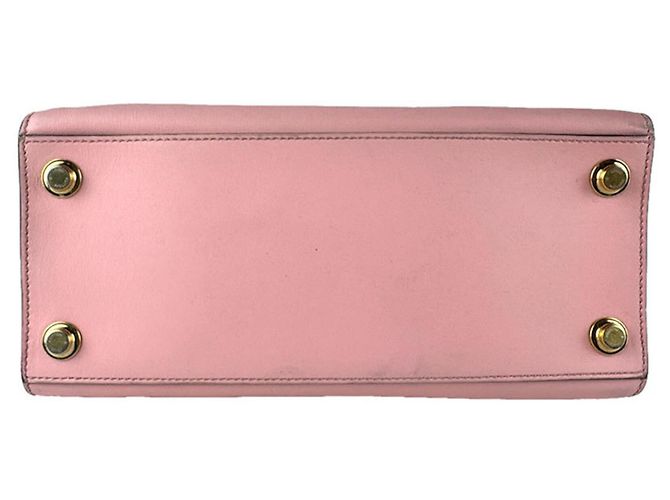 Borsa a mano in pelle City Steamer PM di Louis Vuitton Rosa Bianco Cachi - vista 4