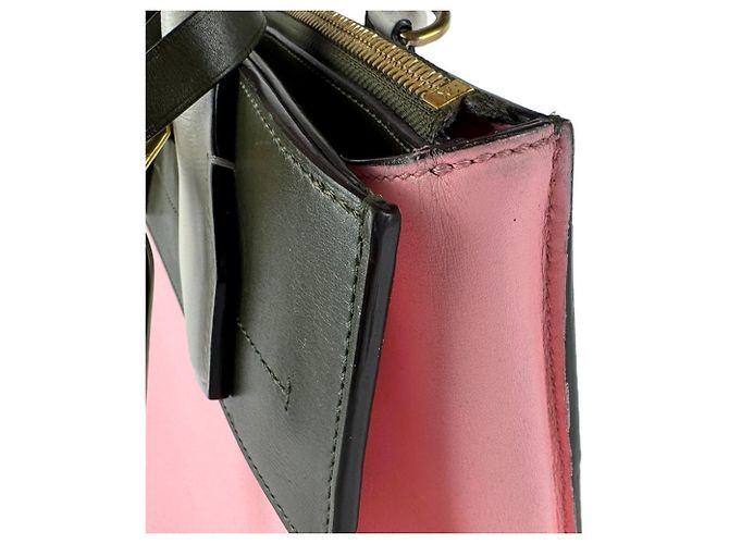 Borsa a mano in pelle City Steamer PM di Louis Vuitton Rosa Bianco Cachi - vista 7