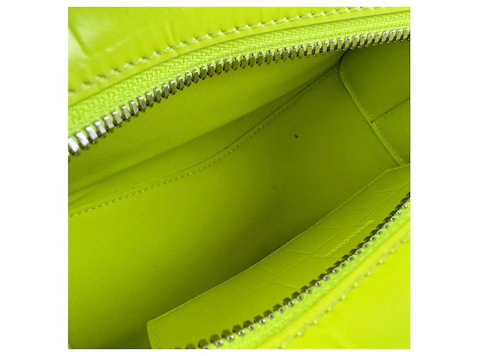 Sac à main mini Neo Classic City de Balenciaga Jaune - vue 5