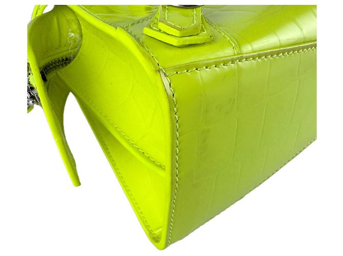 Sac à main mini Neo Classic City de Balenciaga Jaune - vue 8