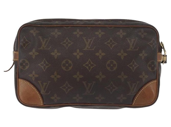 LOUIS VUITTON Clutch Marly Dragonne GM Monogram M51825 LV Auth YKZ378 Monogramma - vista 2