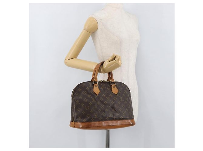 LOUIS VUITTON Borsa a Mano Monogram Alma M51130 LV Auth ARZ831 Monogramma - vista 21
