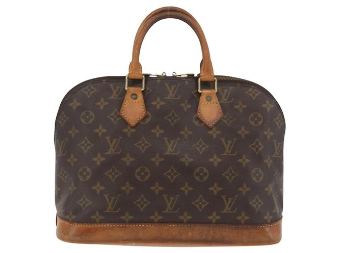 LOUIS VUITTON Borsa a Mano Monogram Alma M51130 LV Auth ARZ831 Monogramma - vista 3