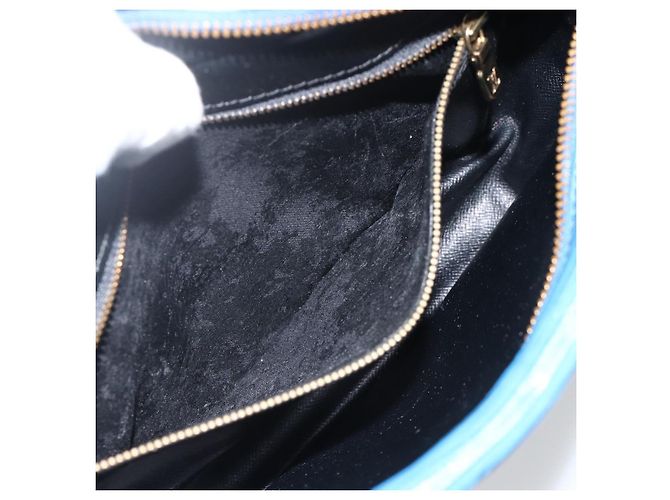 LOUIS VUITTON Borsa a Spalla Epi Trocadero 23 Blu M52305 LV Auth 164119 - vista 12