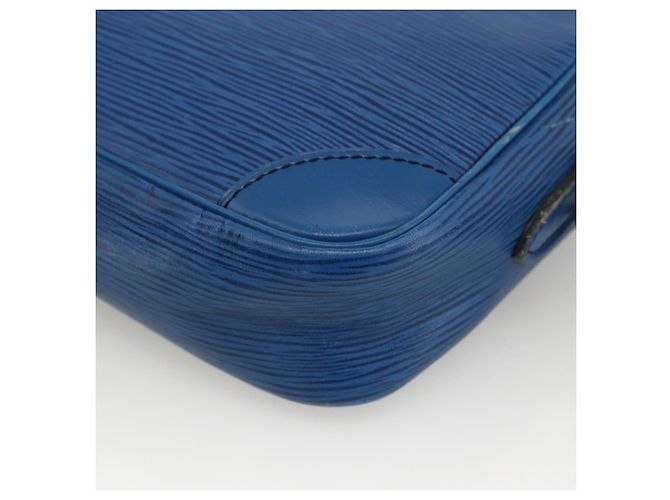 LOUIS VUITTON Borsa a Spalla Epi Trocadero 23 Blu M52305 LV Auth 164119 - vista 15