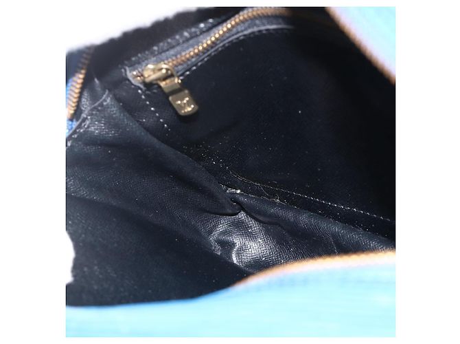LOUIS VUITTON Borsa a Spalla Epi Trocadero 23 Blu M52305 LV Auth 164119 - vista 19