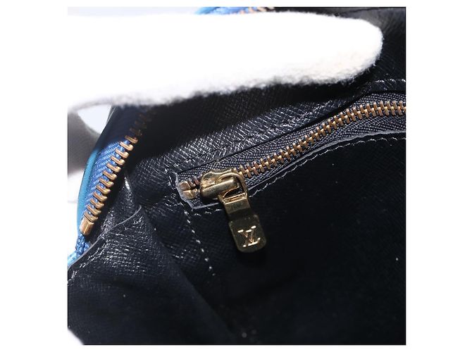 LOUIS VUITTON Borsa a Spalla Epi Trocadero 23 Blu M52305 LV Auth 164119 - vista 20