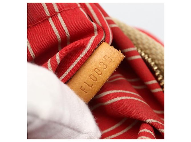 LOUIS VUITTON Antigua Cabas PM Borsa a Mano Rossa Beige M40038 LV Auth ka3789 Rosso - vista 21