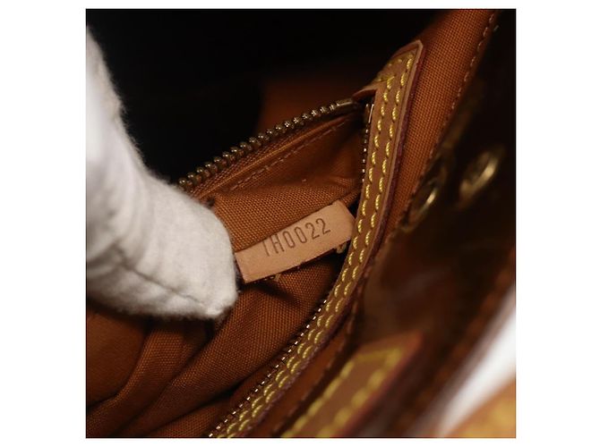 LOUIS VUITTON Borsa a Mano Monogram Vernis Reade MM Bronzo M91143 LV Auth YKZ889 - vista 12