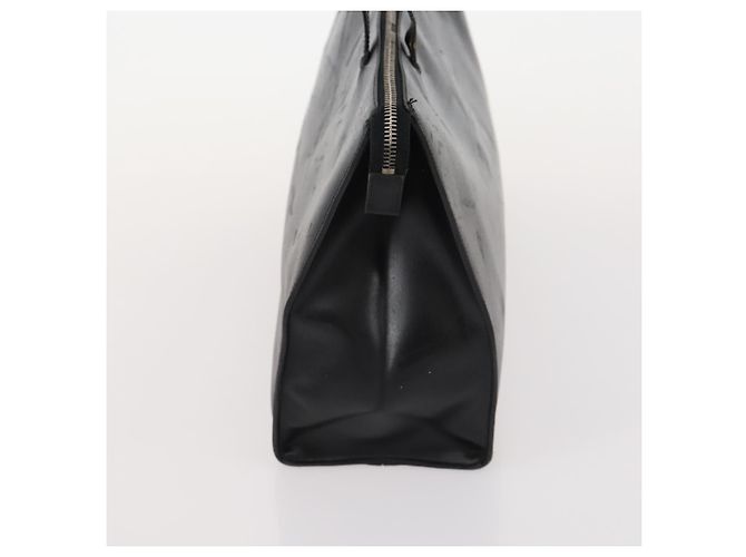 Pequin Fendi Chloe Borsa a Mano in Tela Pecan in Pelle 4 Pezzi Nero Marrone Auth BSZ448 - vista 10