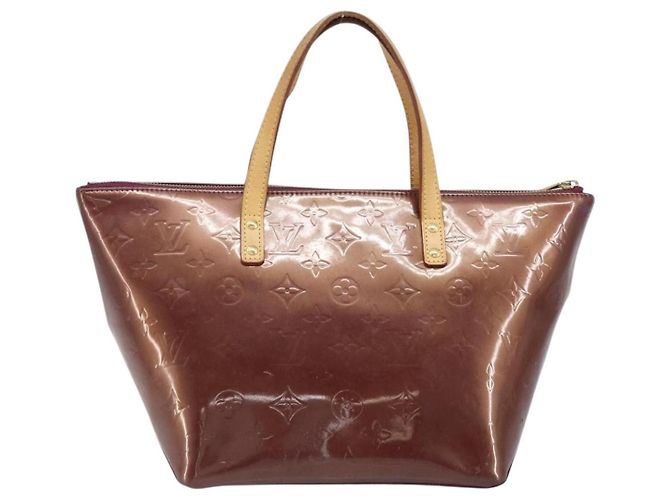 LOUIS VUITTON Borsa Tote Bellevue GM Monogram Vernis Viola M93588 LV Auth YKZ544 Porpora - vista 2