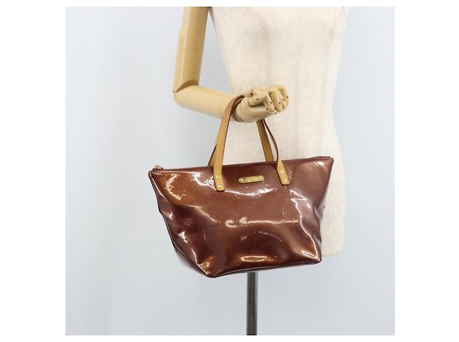 LOUIS VUITTON Borsa Tote Bellevue GM Monogram Vernis Viola M93588 LV Auth YKZ544 Porpora - vista 25