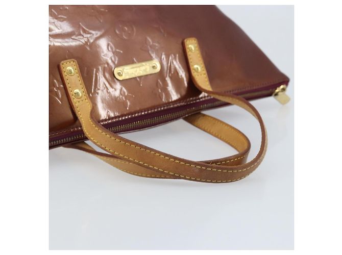 LOUIS VUITTON Borsa Tote Bellevue GM Monogram Vernis Viola M93588 LV Auth YKZ544 Porpora - vista 7