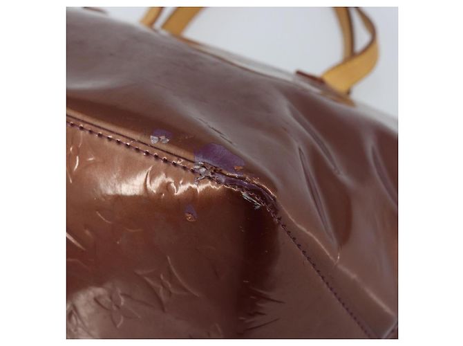 LOUIS VUITTON Borsa Tote Bellevue GM Monogram Vernis Viola M93588 LV Auth YKZ544 Porpora - vista 8