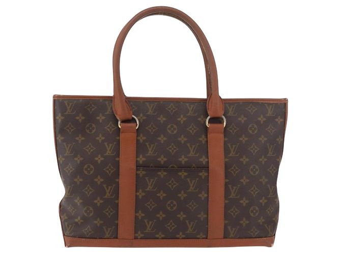 LOUIS VUITTON Borsa a Mano Weekend PM Monogram M42425 LV Auth INZ067 Monogramma - vista 2