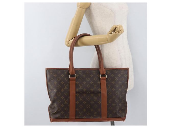 LOUIS VUITTON Borsa a Mano Weekend PM Monogram M42425 LV Auth INZ067 Monogramma - vista 22