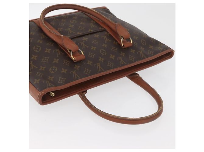 LOUIS VUITTON Borsa a Mano Weekend PM Monogram M42425 LV Auth INZ067 Monogramma - vista 6