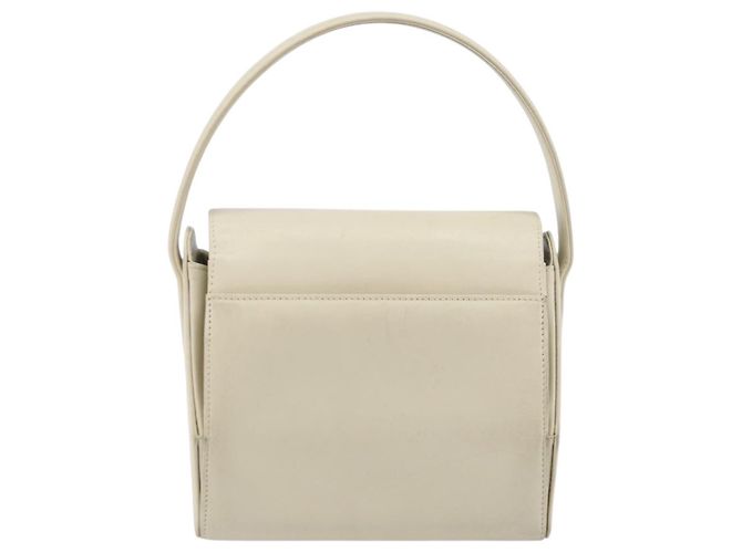 Borsa a mano GIVENCHY in pelle beige dorata Auth YKZ357 D'oro - vista 3