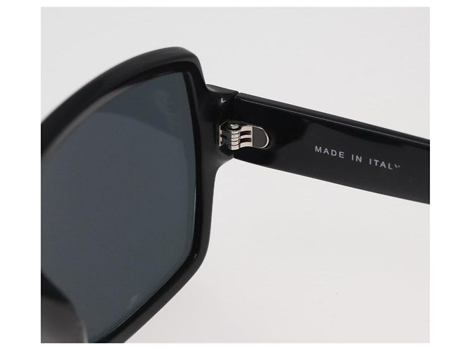 Lunettes de soleil CHANEL COCO Mark en plastique Noir 5385-A CC Auth BA11986 - vue 10