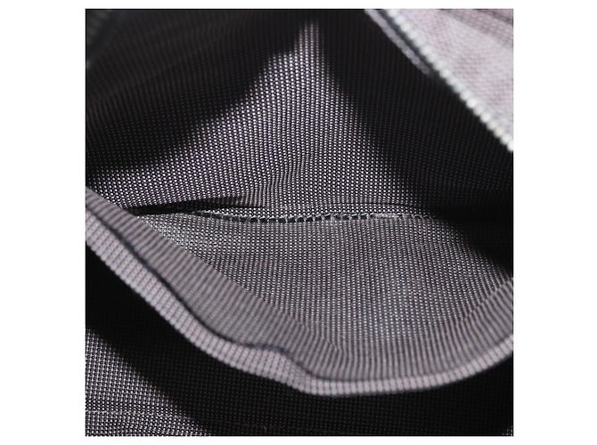 Hermès HERMES Handtasche Her Line Canvas Grau Auth YKZ1002 Braun - Ansicht 20