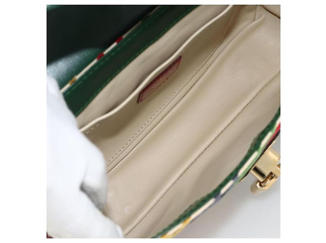 LOUIS VUITTON Pochette Dolly in Velluto Monogram M95208 Auth YKZ1575SM Multicolore - vista 10