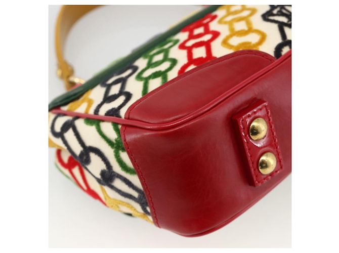 LOUIS VUITTON Pochette Dolly in Velluto Monogram M95208 Auth YKZ1575SM Multicolore - vista 16