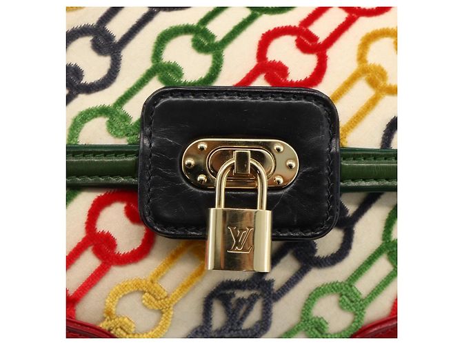 LOUIS VUITTON Pochette Dolly in Velluto Monogram M95208 Auth YKZ1575SM Multicolore - vista 17