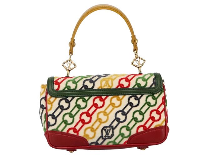 LOUIS VUITTON Pochette Dolly in Velluto Monogram M95208 Auth YKZ1575SM Multicolore - vista 2