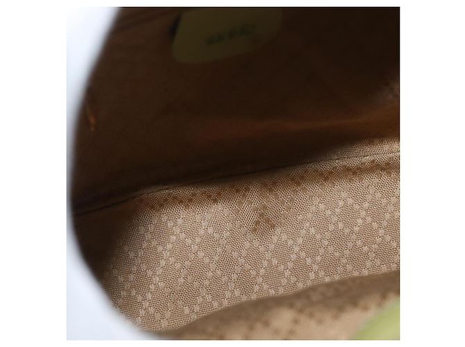 Bamboo Zaino in Bambù GUCCI Camoscio Verde Oro 003 2058 0030 Auth AMZ374 D'oro - vista 22