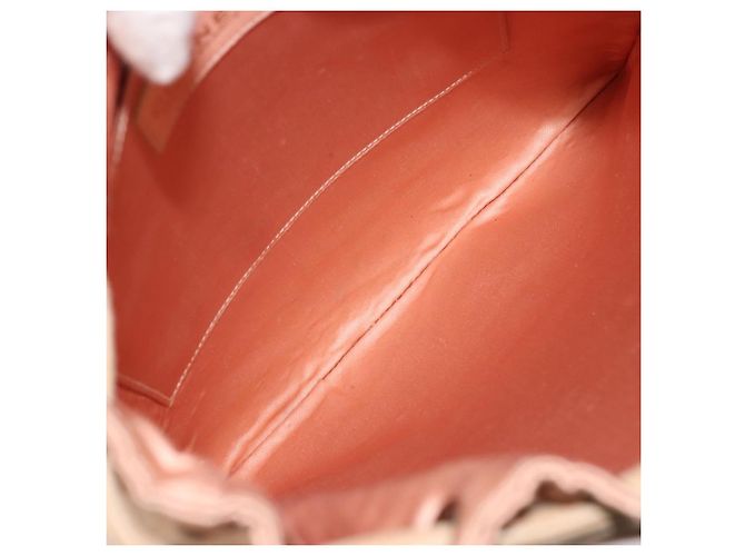 CHANEL Matelassé Rucksack Satin Rosa Gold CC Auth bs34274 Pink Golden - Ansicht 16