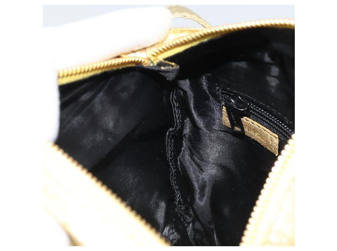 Borsa a Spalla in Pelle LOEWE anagramma Oro Auth AMZ499 D'oro - vista 19