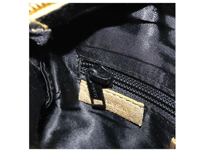 Borsa a Spalla in Pelle LOEWE anagramma Oro Auth AMZ499 D'oro - vista 20