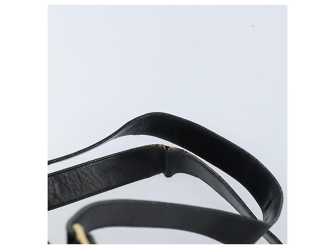 Zaino in Pelle Gucci Bamboo Nero Oro 003 2058 0016 Auth gh2009 - vista 10