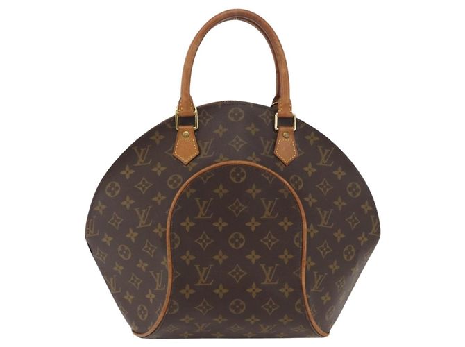 LOUIS VUITTON Borsa a Mano Monogram Ellipse MM M51126 LV Auth BAZ507 Monogramma - vista 2