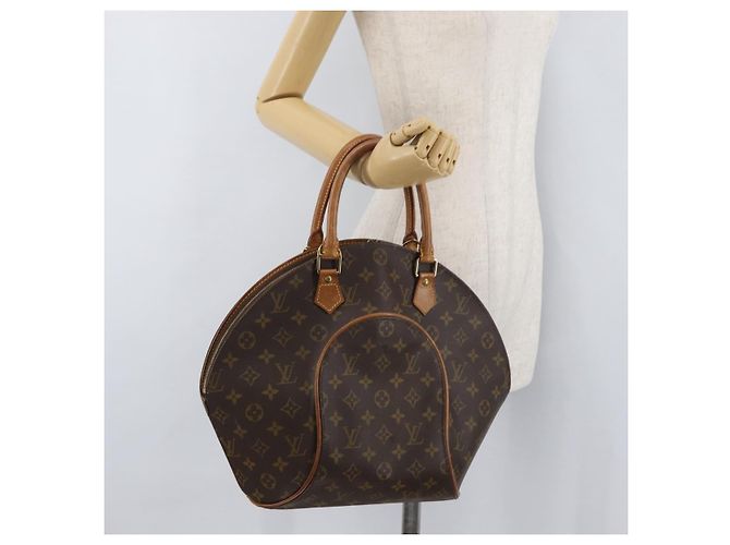 LOUIS VUITTON Borsa a Mano Monogram Ellipse MM M51126 LV Auth BAZ507 Monogramma - vista 22